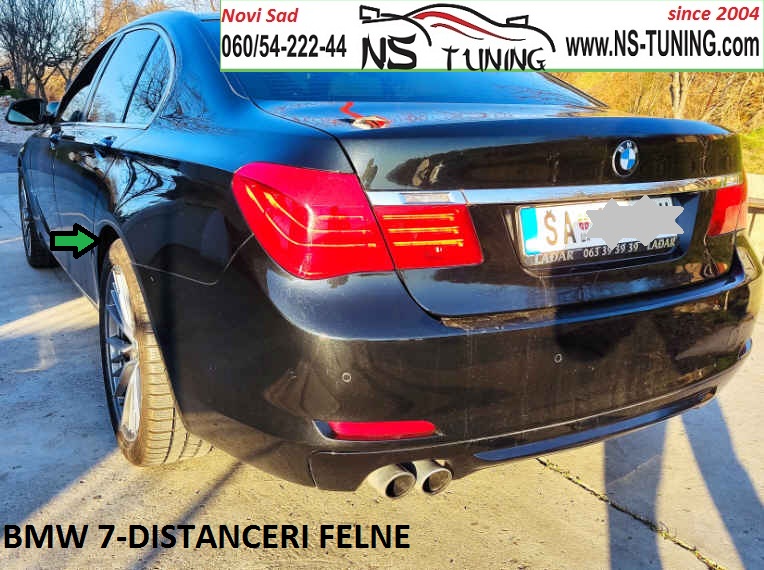 DISTANCERI felne BMW 7  f01 5x120 novi sad 15mm 20mm 25mm 30mm